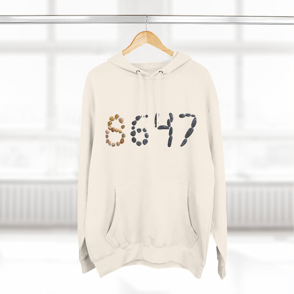 8647 seashell hoodie