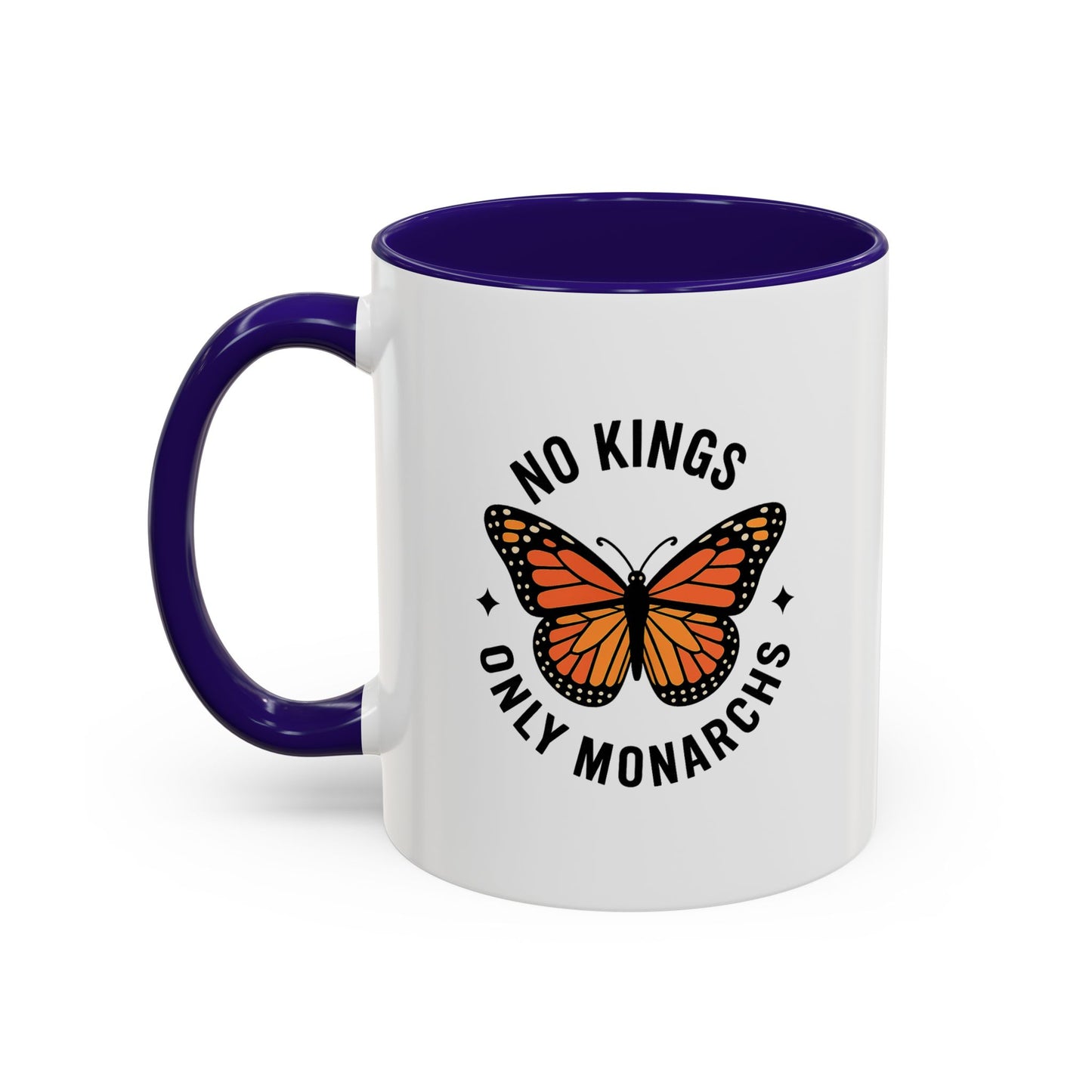 No Kings Only Monarchs Coffee Mug | Unique Gift for Nature Lovers, Personalized Mug for Home or Office, Eco-Friendly Drinkware, Perfect [...]