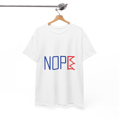 NOPE Crown Tee – Reject the Throne - protest shirt from No Kings Store