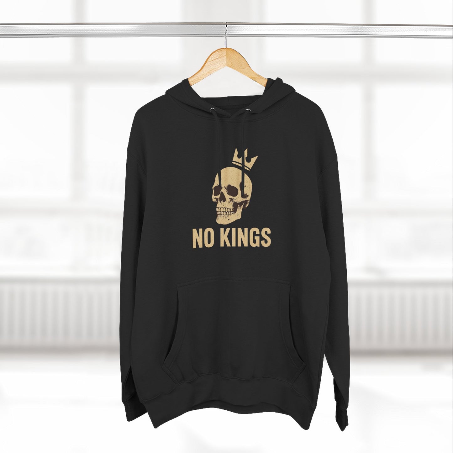 Protest Fleece Hoodie - No Kings