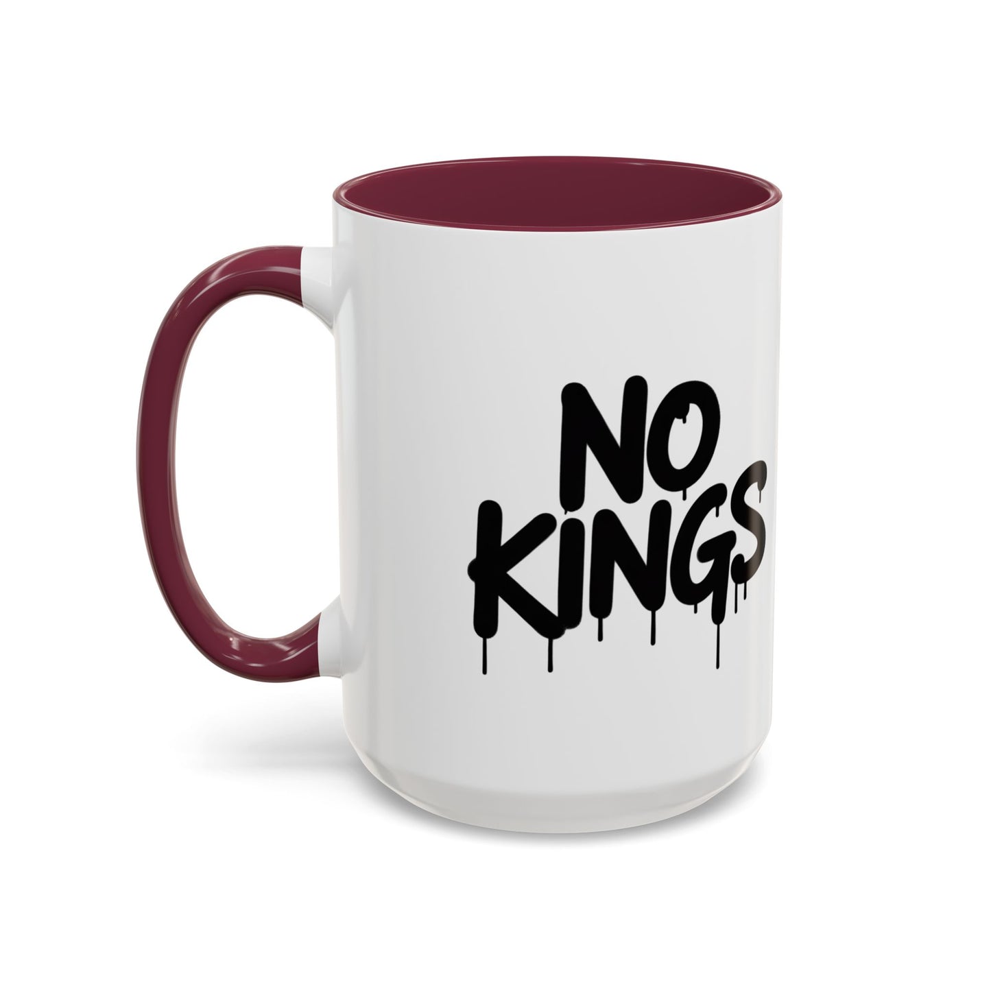 Coffee Mug - No Kings Spray Paint Design 11oz/15oz