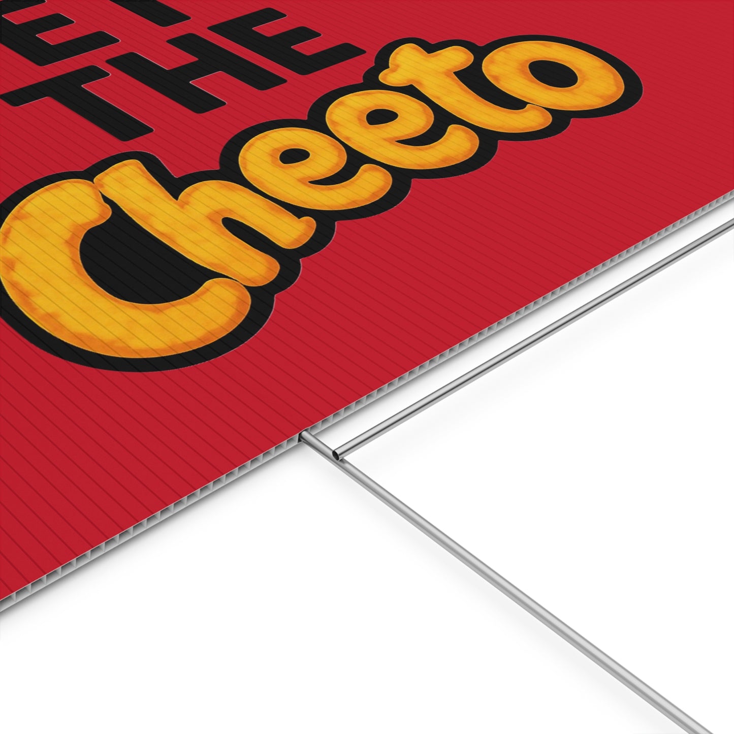 Red Veto the Cheeto Yard Sign