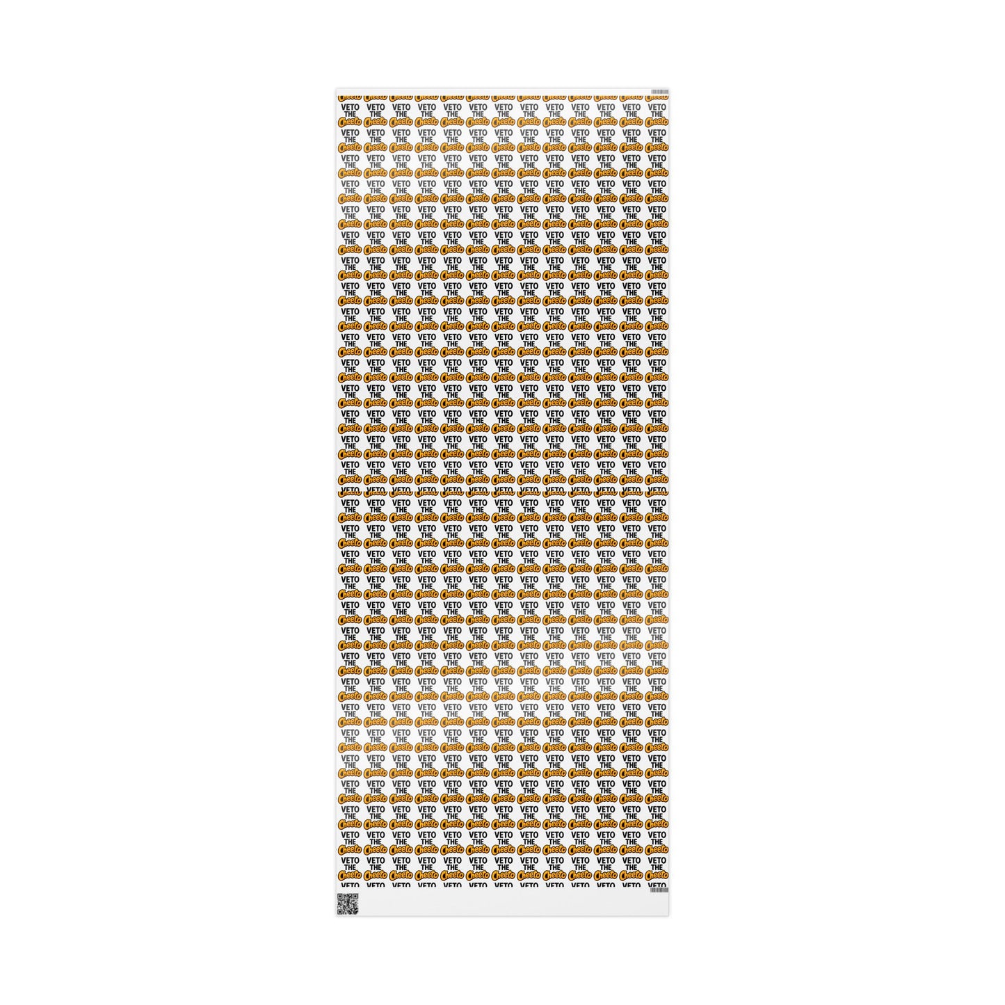 Veto the Cheeto Wrapping Paper – Wrap It in Rebellion