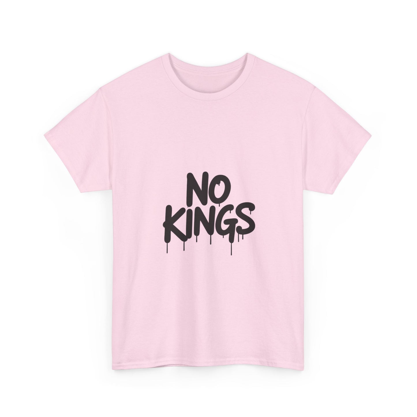 No Kings Spray Paint Protest Tee