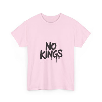 No Kings Spray Paint Protest Tee