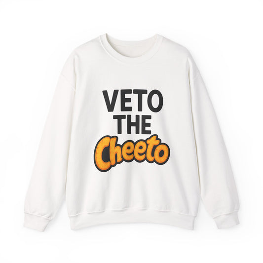 Veto the Cheeto Sweater – Warmth with a Warning