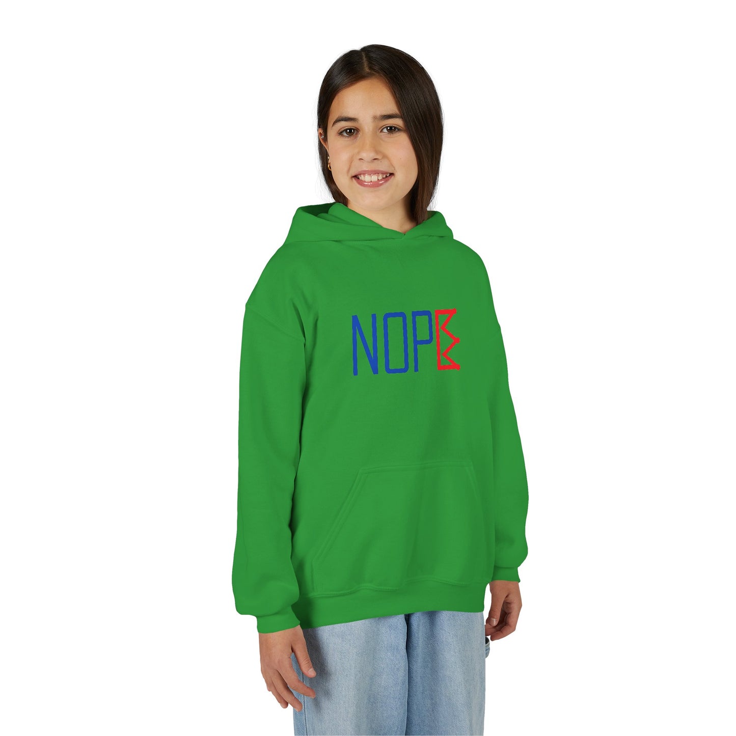 NOPE Crown Youth Hoodie – Born to Question