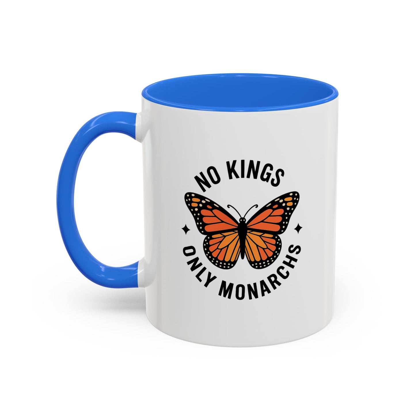 No Kings Only Monarchs Coffee Mug | Unique Gift for Nature Lovers, Personalized Mug for Home or Office, Eco-Friendly Drinkware, Perfect [...]