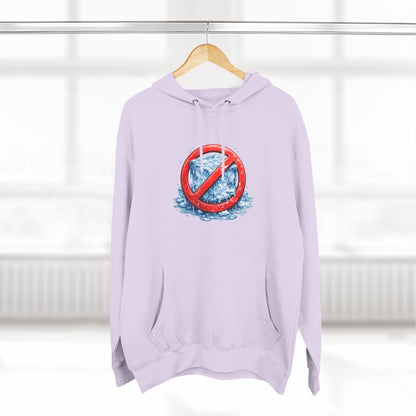 No ICE Hoodie — Anti-Ice Graphic Fleece Pullover
