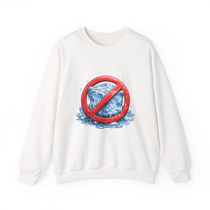 No ICE Crewneck Sweatshirt – Anti-Ice Graphic Pullover
