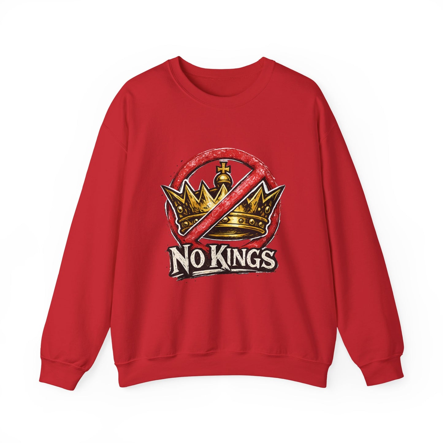 No Kings Sweater – Democracy Over Monarchy
