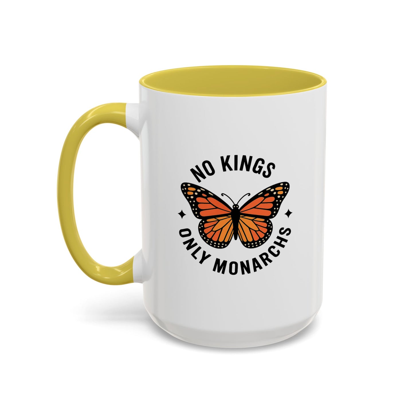 No Kings Only Monarchs Coffee Mug | Unique Gift for Nature Lovers, Personalized Mug for Home or Office, Eco-Friendly Drinkware, Perfect [...]