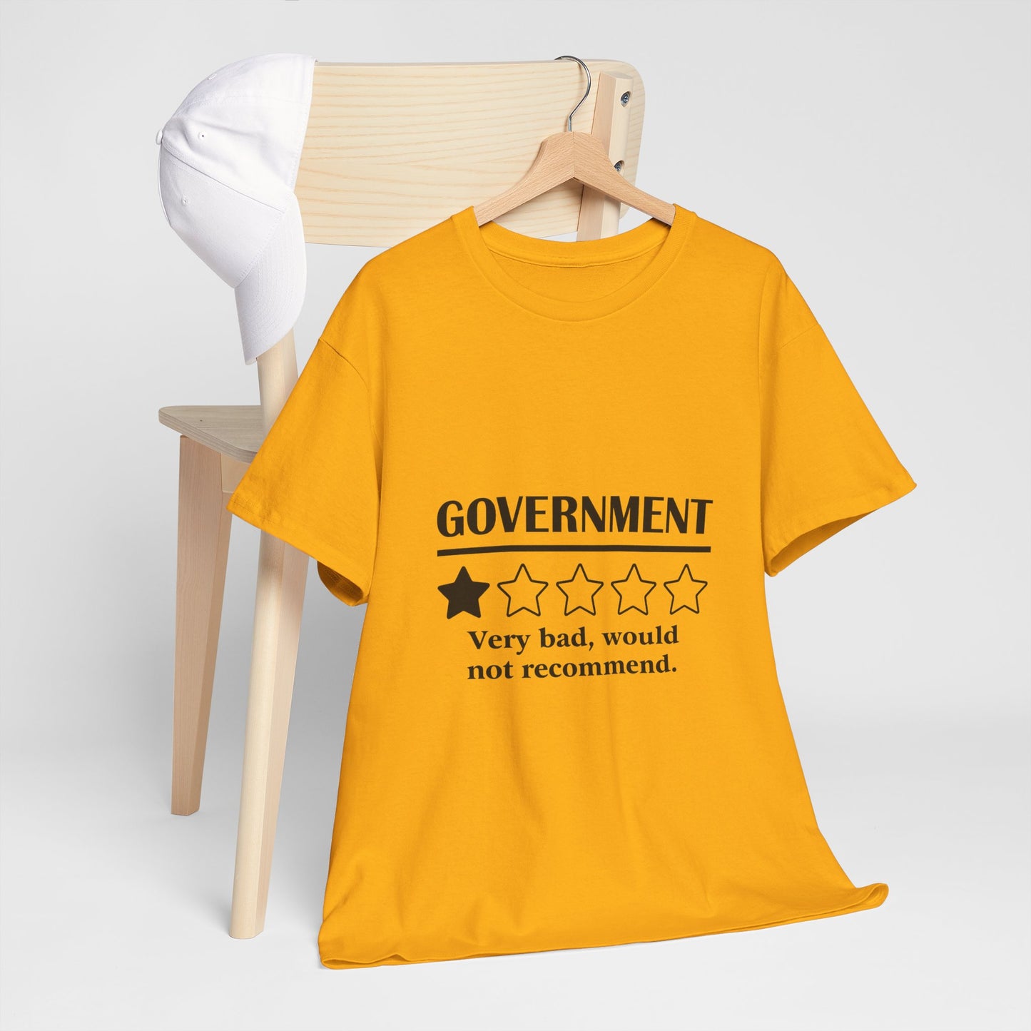 Government 1 of 5 Stars Would Not Recommend