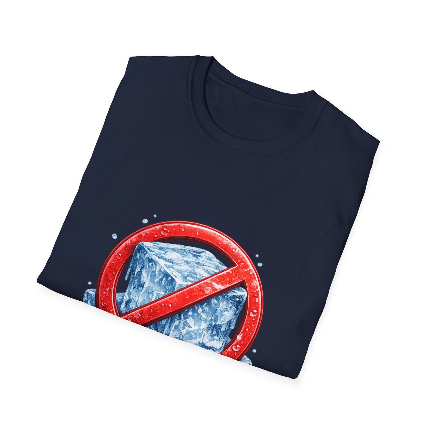 No ICE Graphic T-Shirt — Anti-Ice Climate Awareness Tee