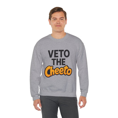 Veto the Cheeto Sweater – Warmth with a Warning