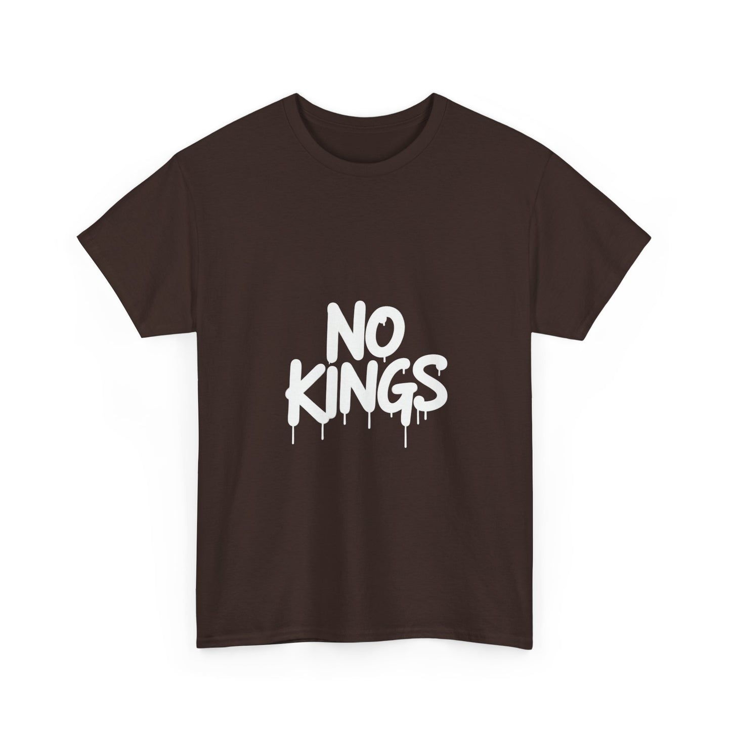 No Kings Spray Paint Protest Tee