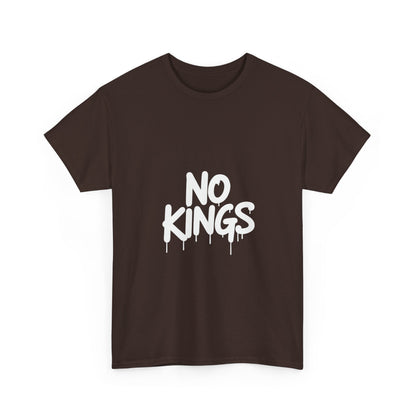 No Kings Spray Paint Protest Tee
