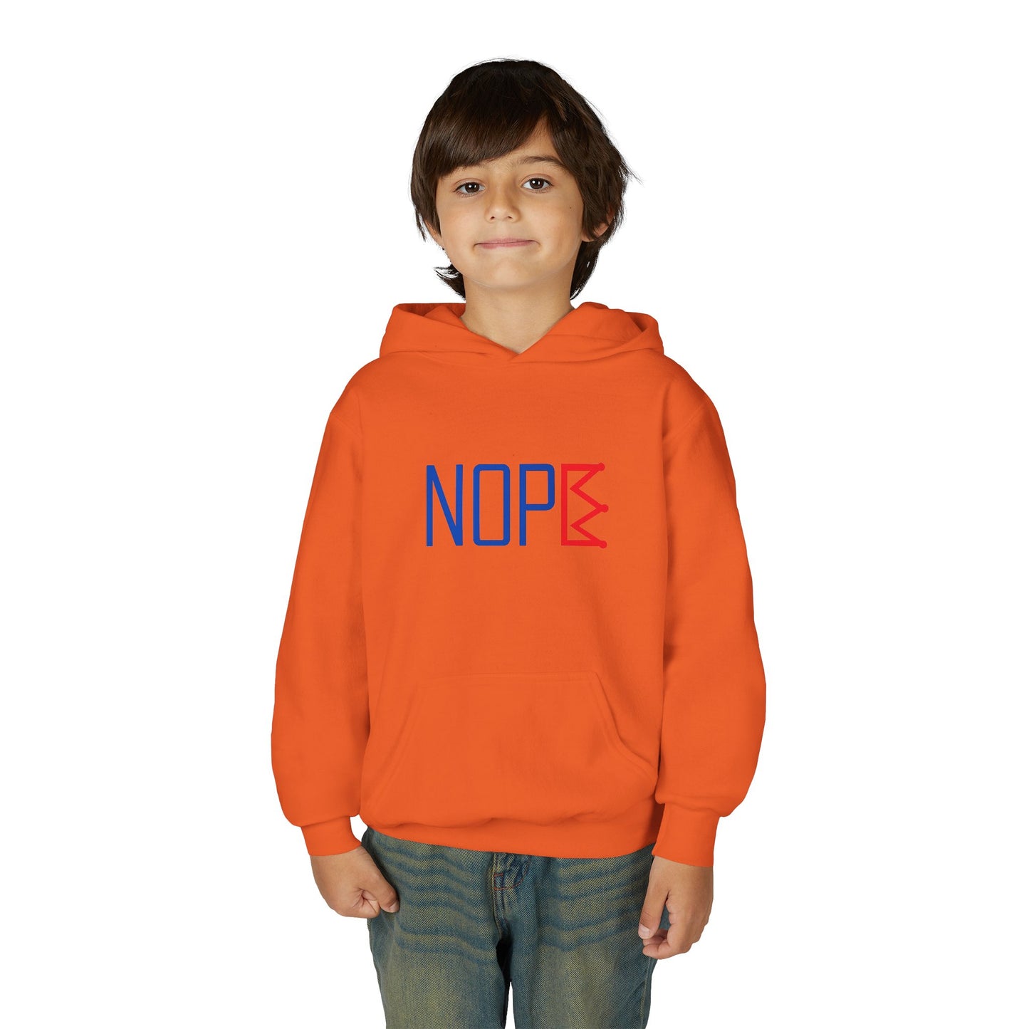 NOPE Crown Youth Hoodie – Born to Question