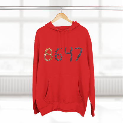 8647 seashell hoodie