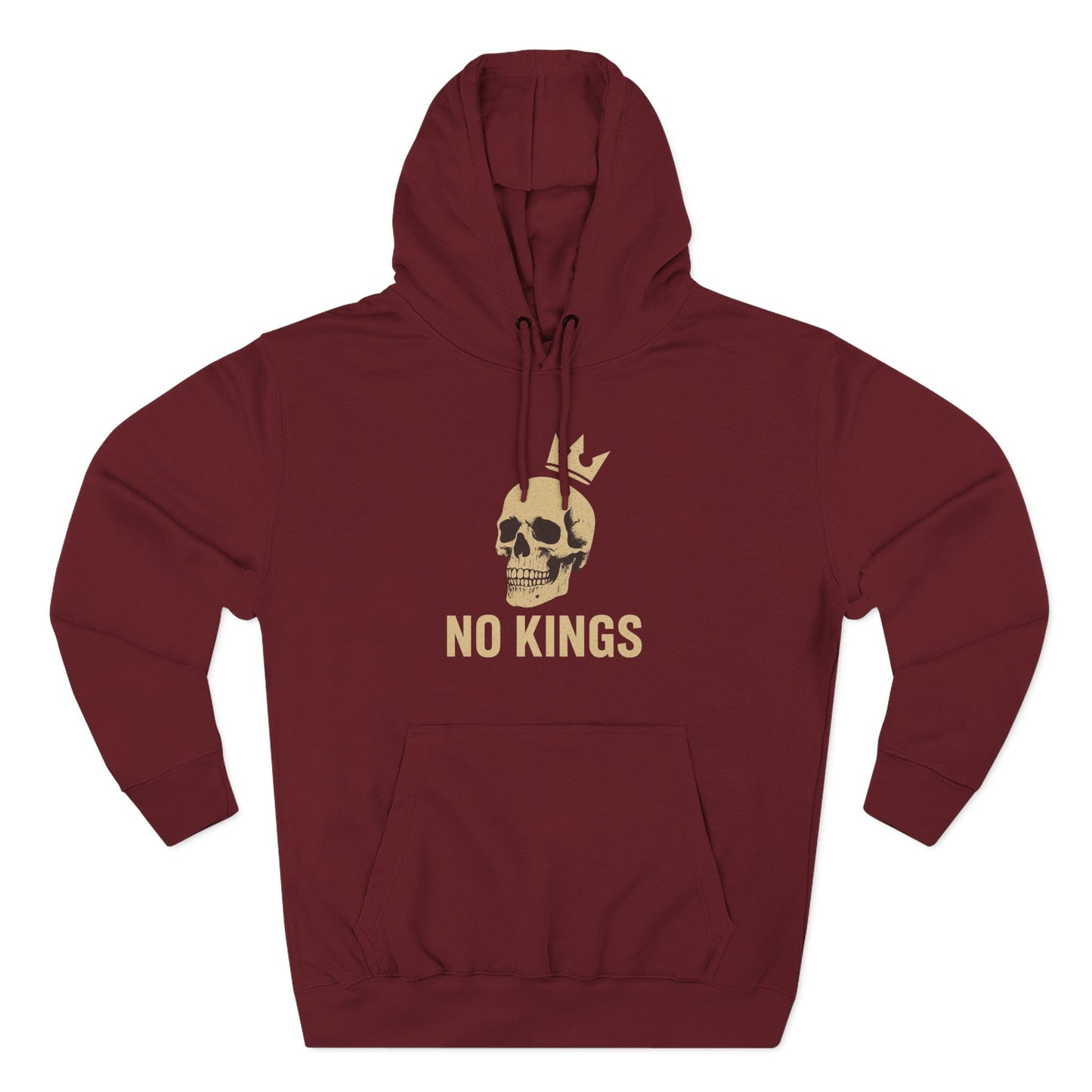 Protest Fleece Hoodie - No Kings