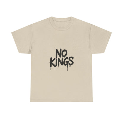 No Kings Spray Paint Protest Tee