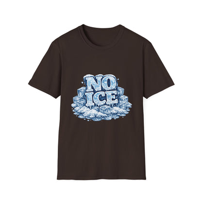 No ICE Graphic T-Shirt — Icy Block Letter Tee