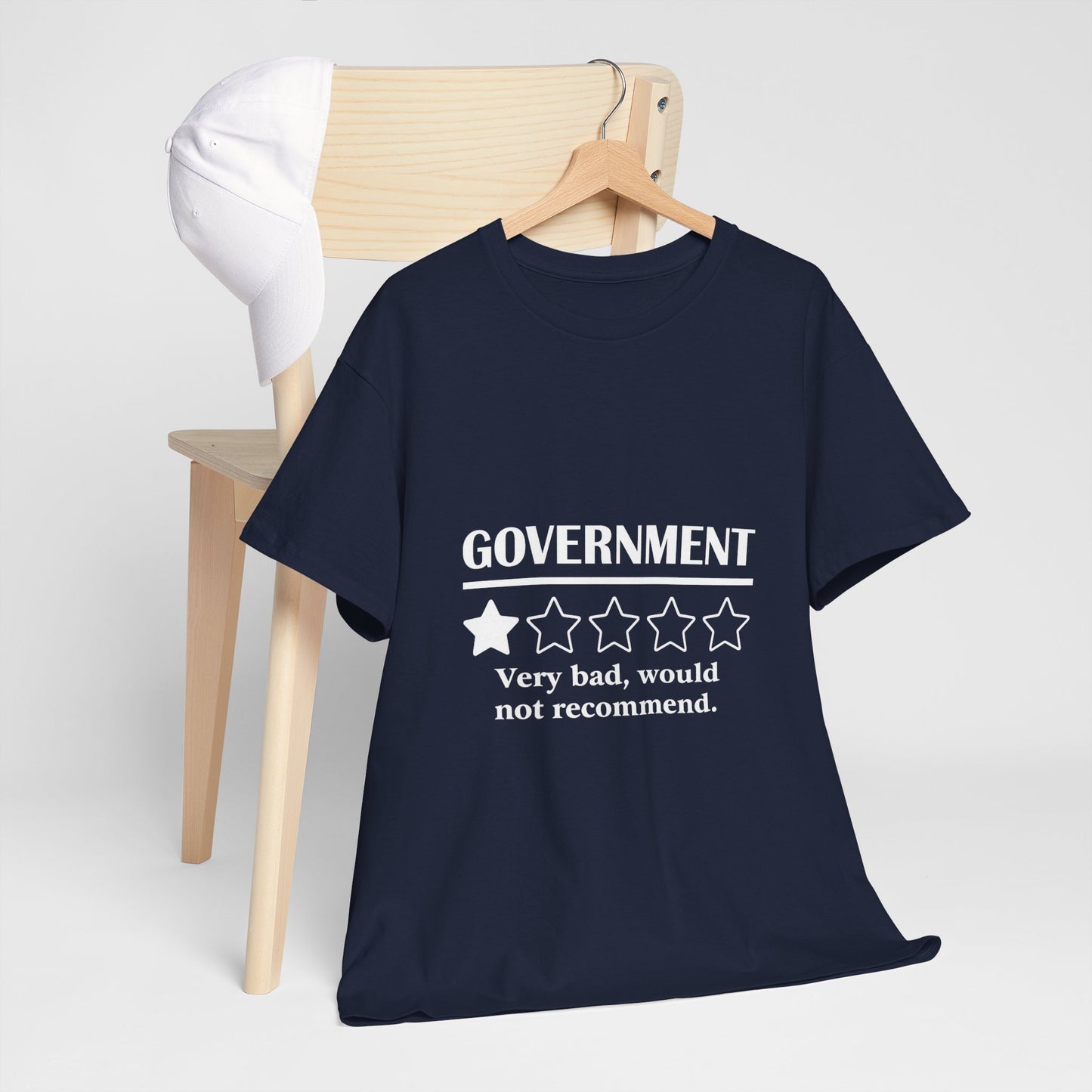 Government 1 of 5 Stars Would Not Recommend
