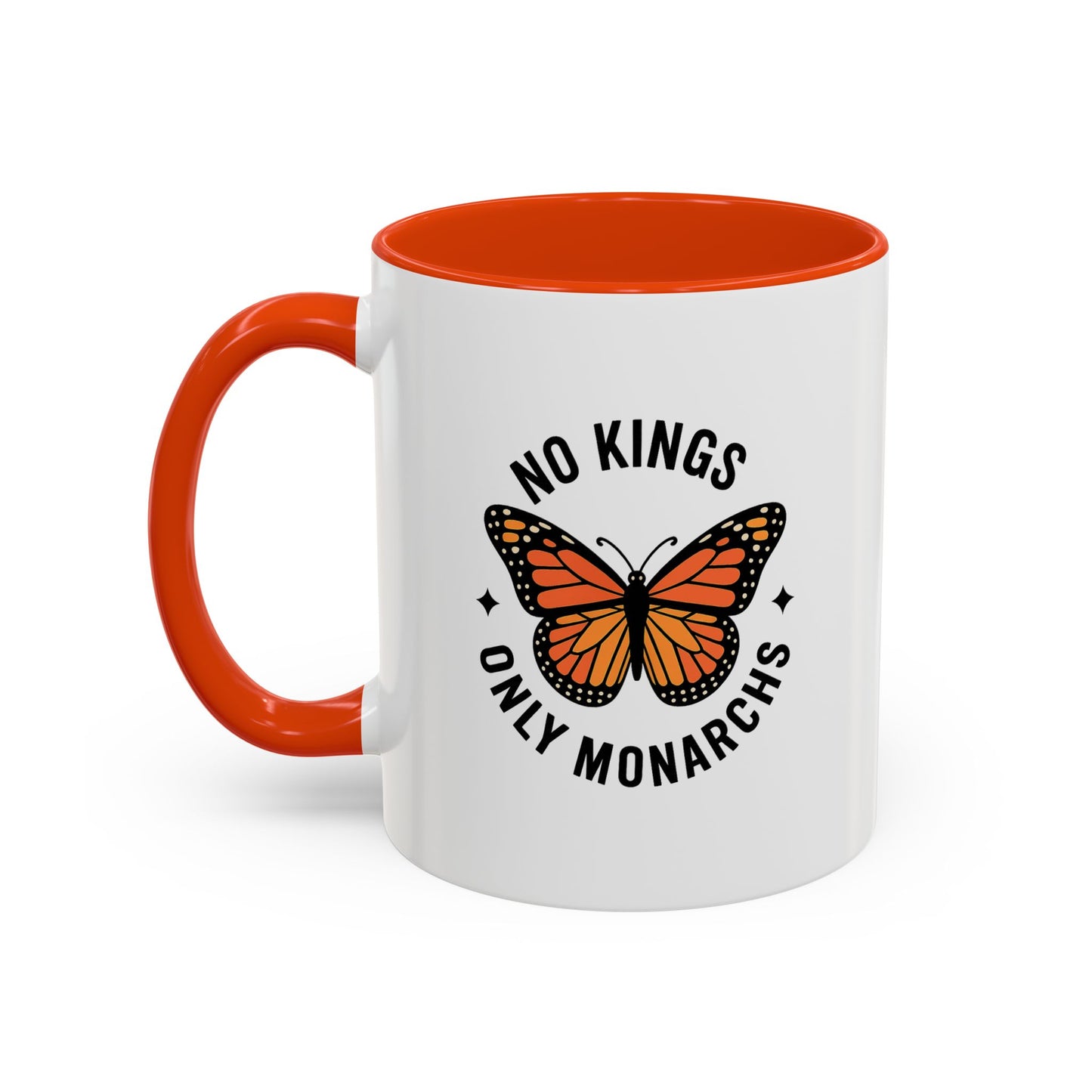 No Kings Only Monarchs Coffee Mug | Unique Gift for Nature Lovers, Personalized Mug for Home or Office, Eco-Friendly Drinkware, Perfect [...]