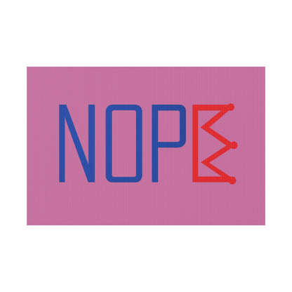 Light Pink NOPE Crown Yard Sign – Defy the Throne