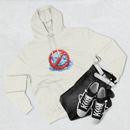No ICE Hoodie — Anti-Ice Graphic Fleece Pullover