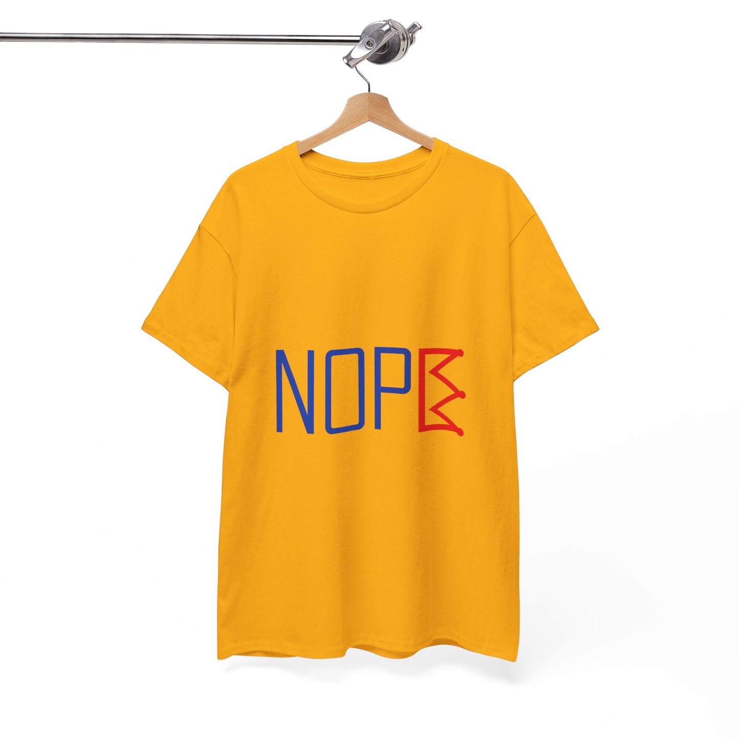 NOPE Crown Tee – Reject the Throne