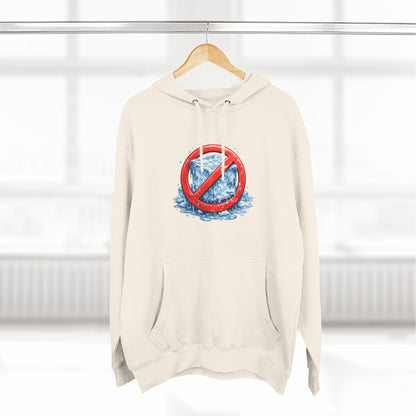 No ICE Hoodie — Anti-Ice Graphic Fleece Pullover