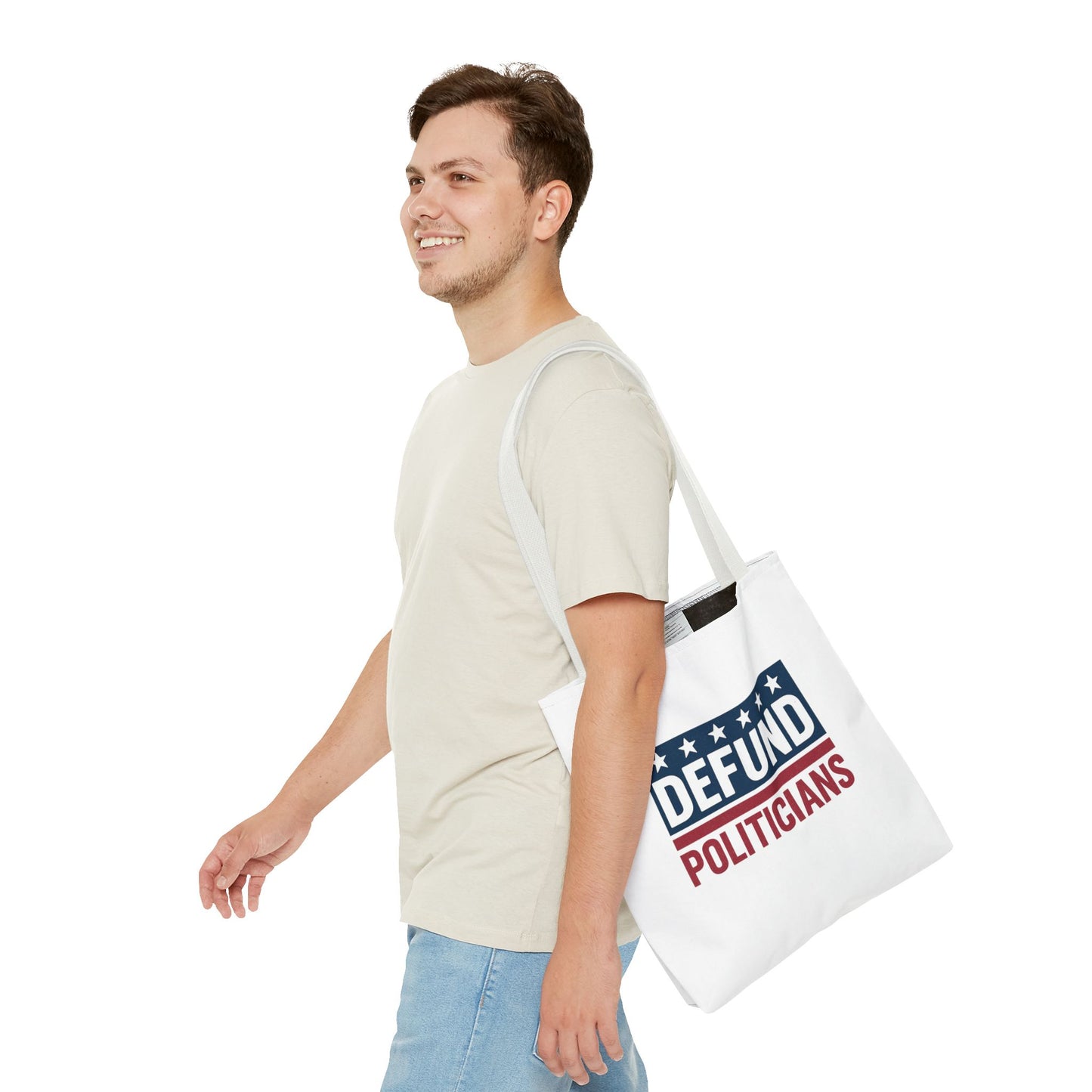 Defund Politicians Tote – Carry the Message