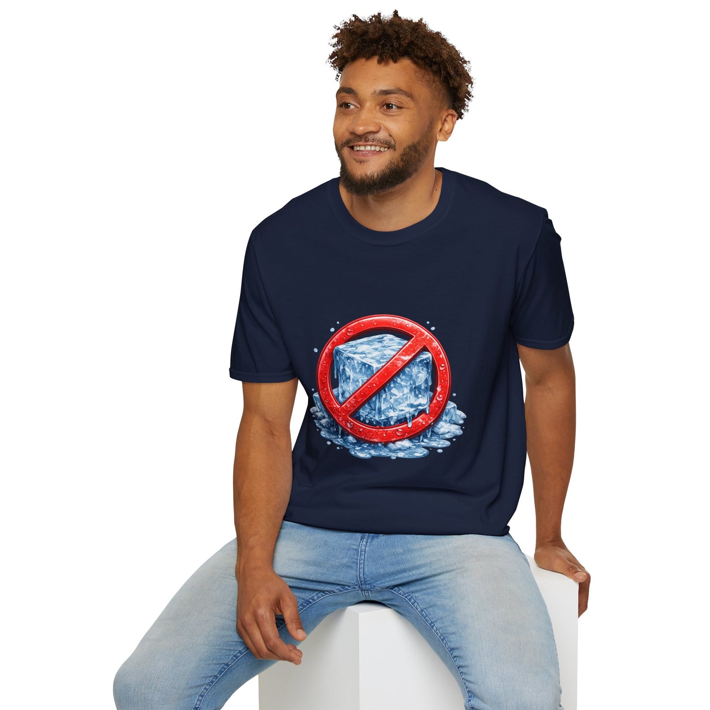 No ICE Graphic T-Shirt — Anti-Ice Climate Awareness Tee