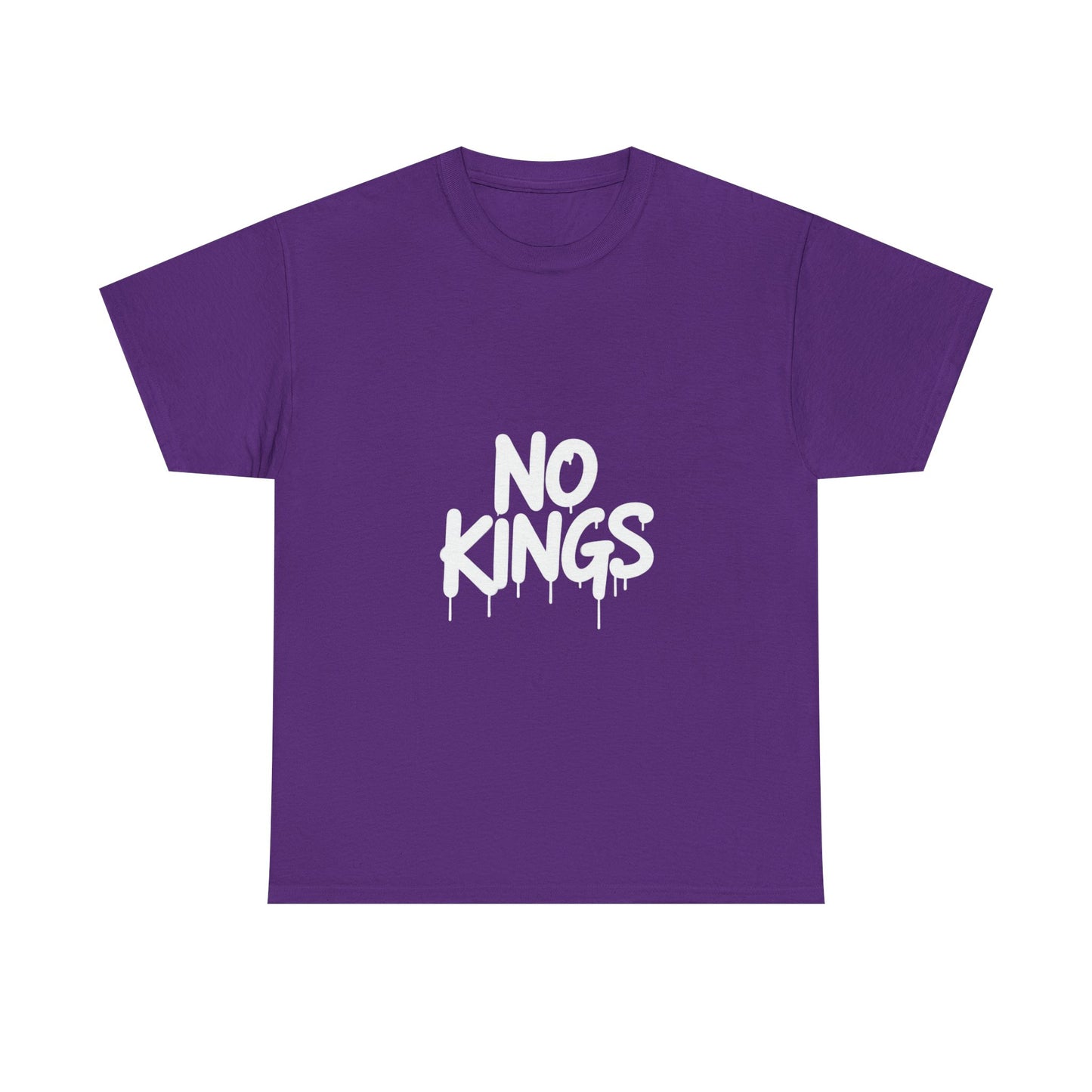No Kings Spray Paint Protest Tee