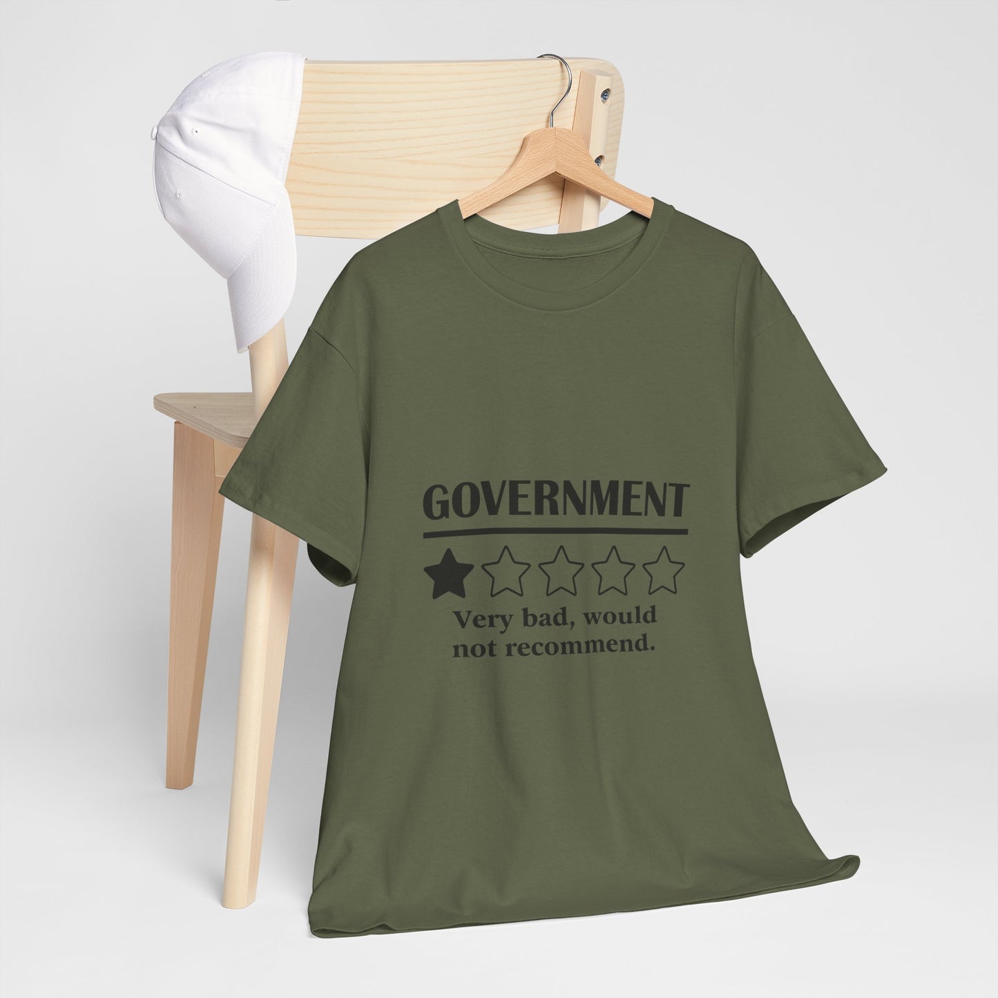 Government 1 of 5 Stars Would Not Recommend