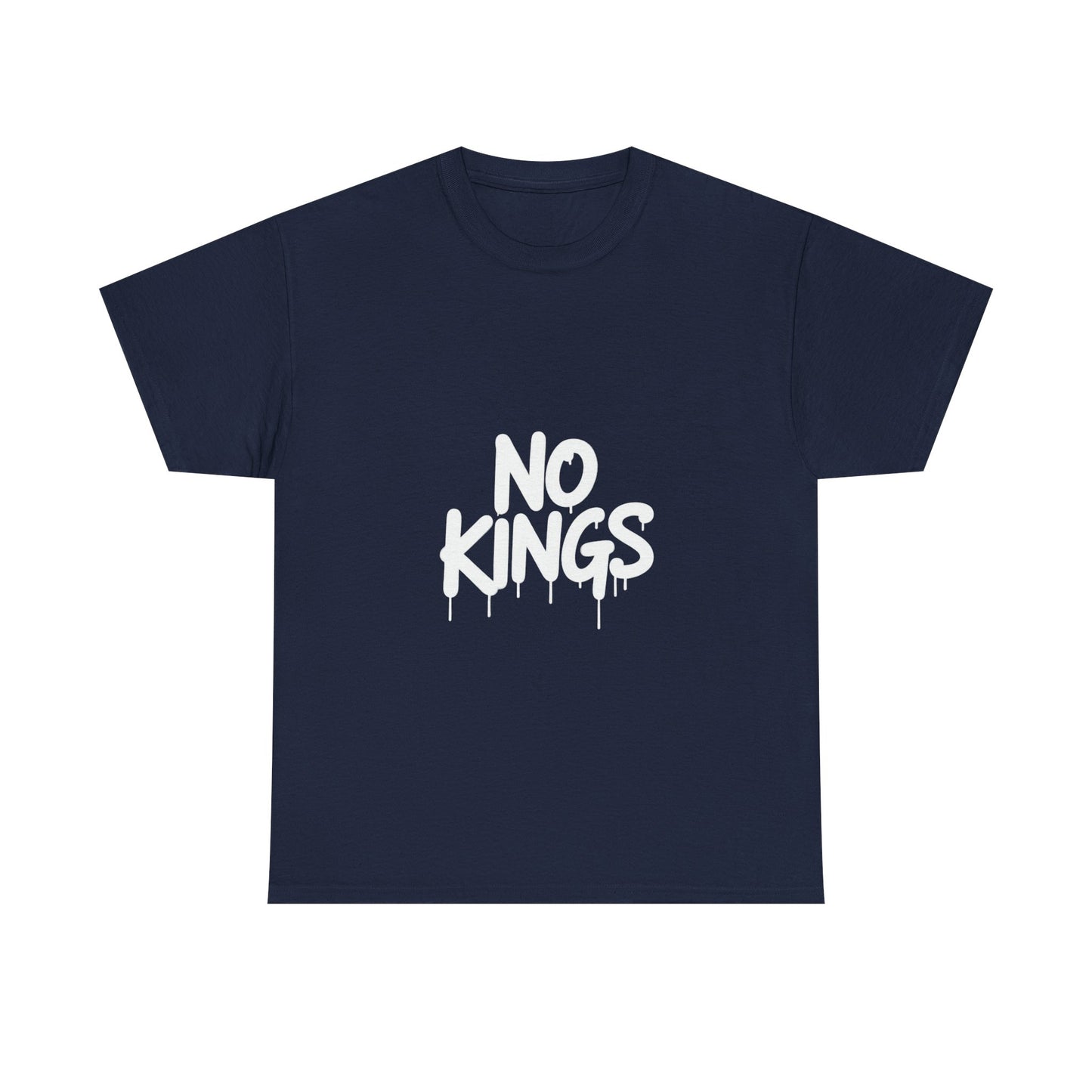 No Kings Spray Paint Protest Tee