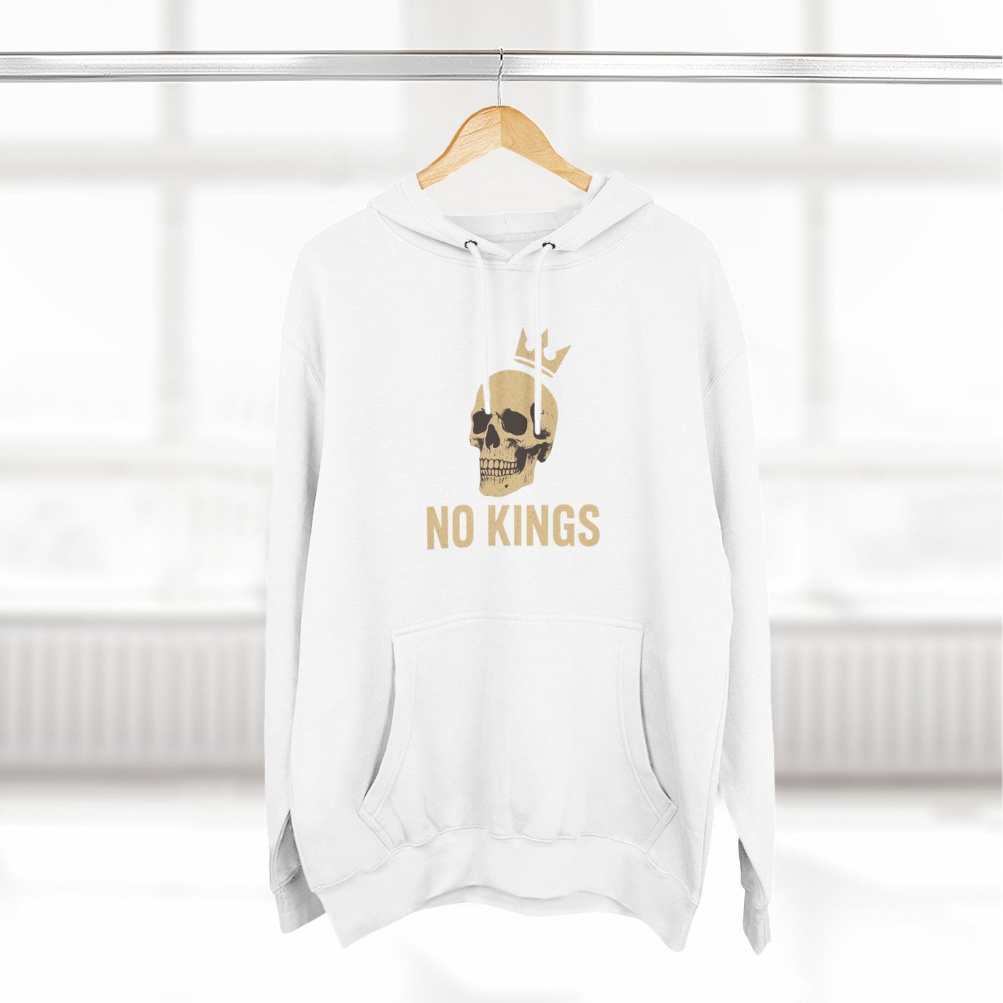 Protest Fleece Hoodie - No Kings