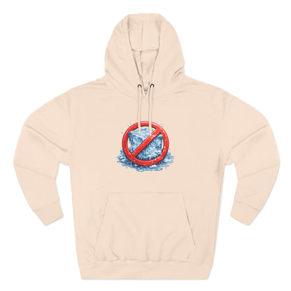No ICE Hoodie — Anti-Ice Graphic Fleece Pullover