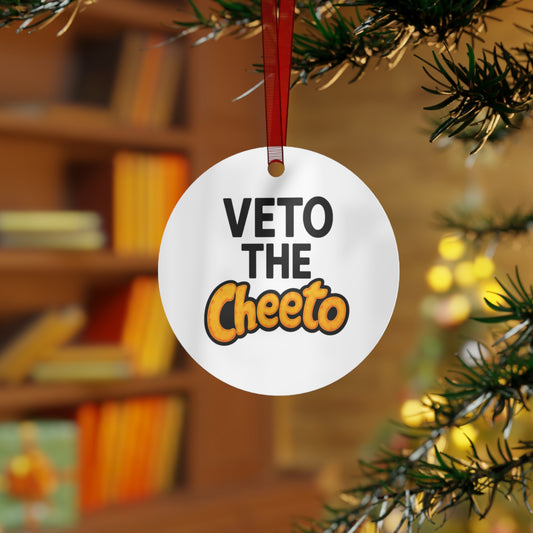 Christmas Ornament - Veto the Cheeto