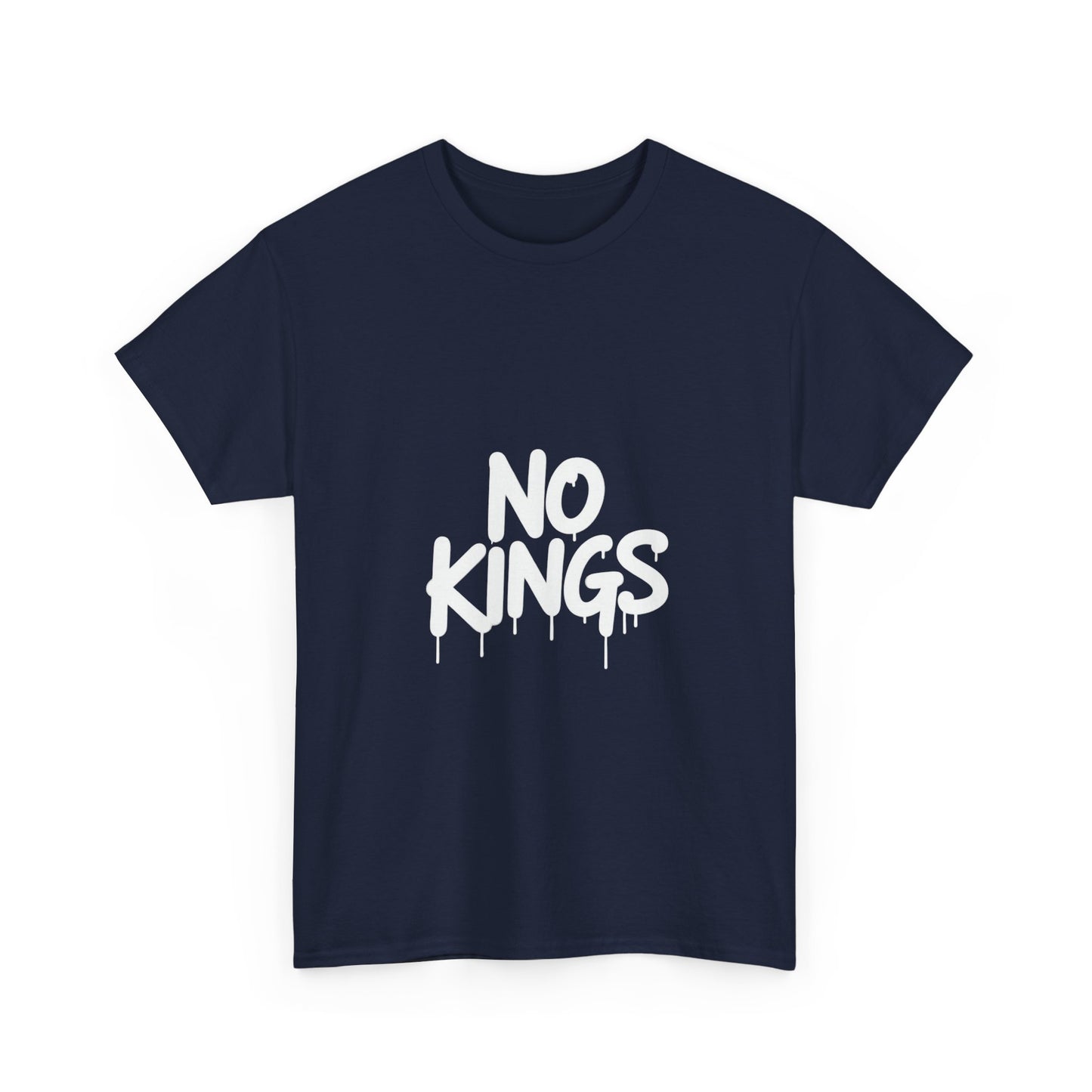No Kings Spray Paint Protest Tee