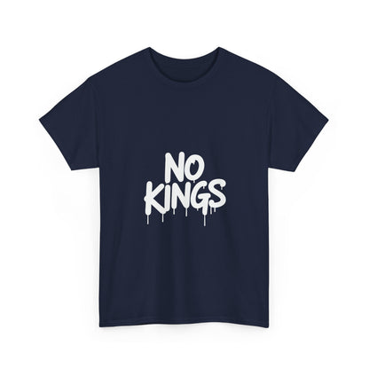 No Kings Spray Paint Protest Tee