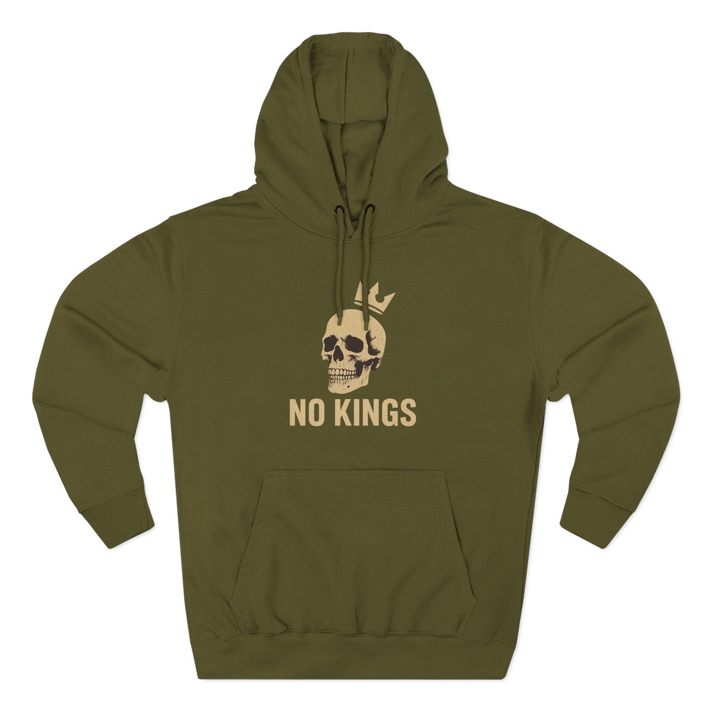 Protest Fleece Hoodie - No Kings
