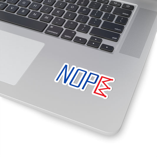 NOPE Crown Sticker – Stick It to the System