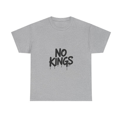 No Kings Spray Paint Protest Tee