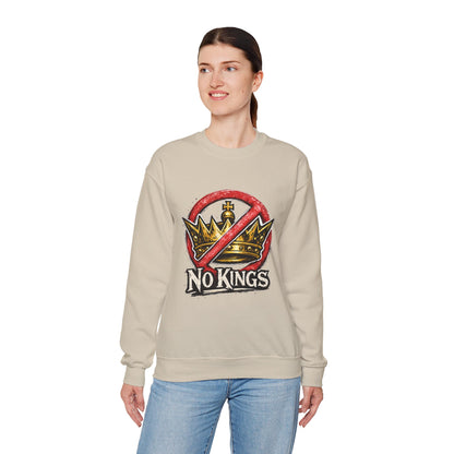 No Kings Sweater – Democracy Over Monarchy
