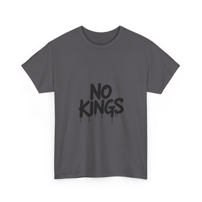 No Kings Spray Paint Protest Tee