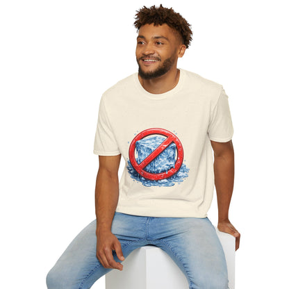 No ICE Graphic T-Shirt — Anti-Ice Climate Awareness Tee
