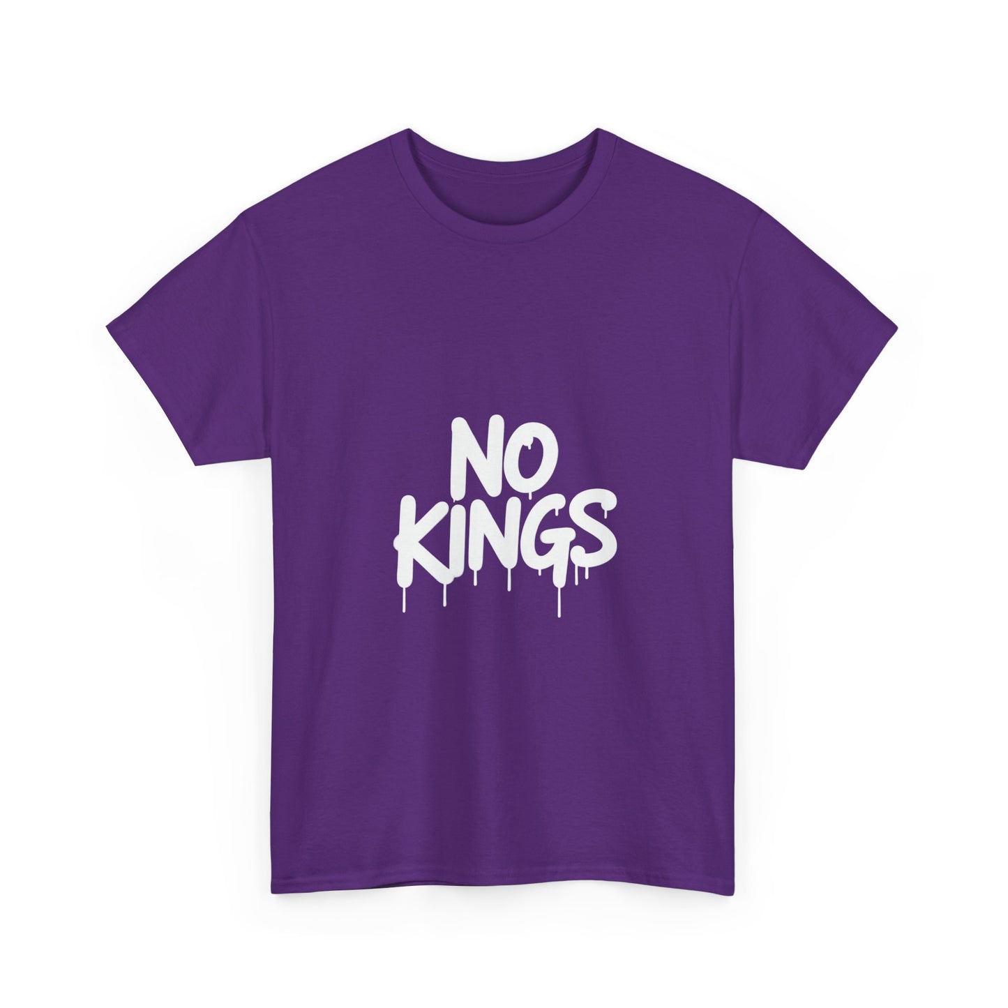 No Kings Spray Paint Protest Tee