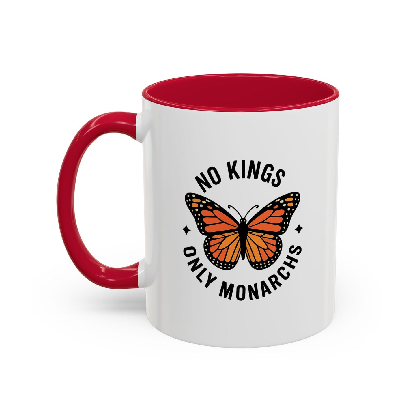 No Kings Only Monarchs Coffee Mug | Unique Gift for Nature Lovers, Personalized Mug for Home or Office, Eco-Friendly Drinkware, Perfect [...]